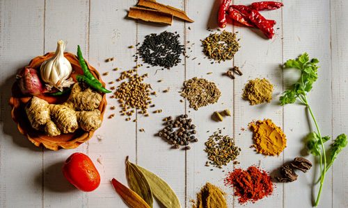 a combination of spices